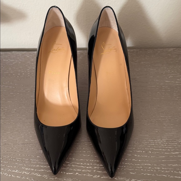 Christian Louboutin Kate Black Patent Heels - Picture 3 of 4